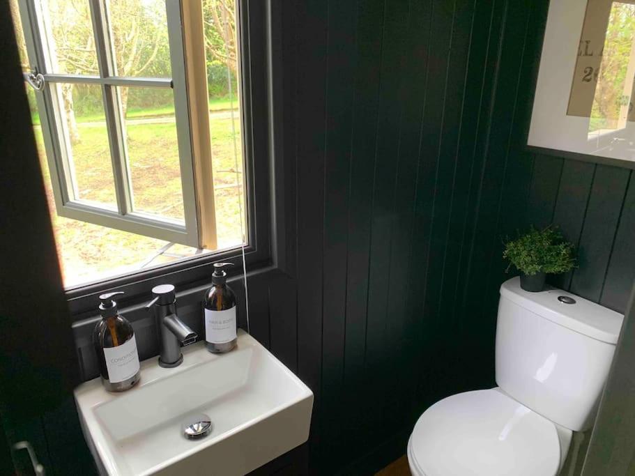 Cornwall Woodland Shepherd'S Hut - Dennis Hut Bodmin Esterno foto